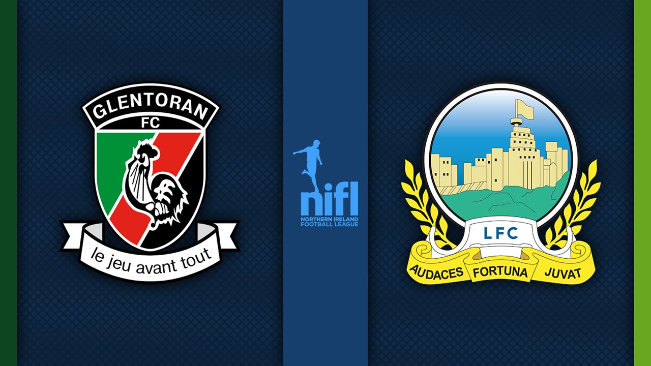 Glentoran vs Linfield poster Glentoran vs Linfield poster