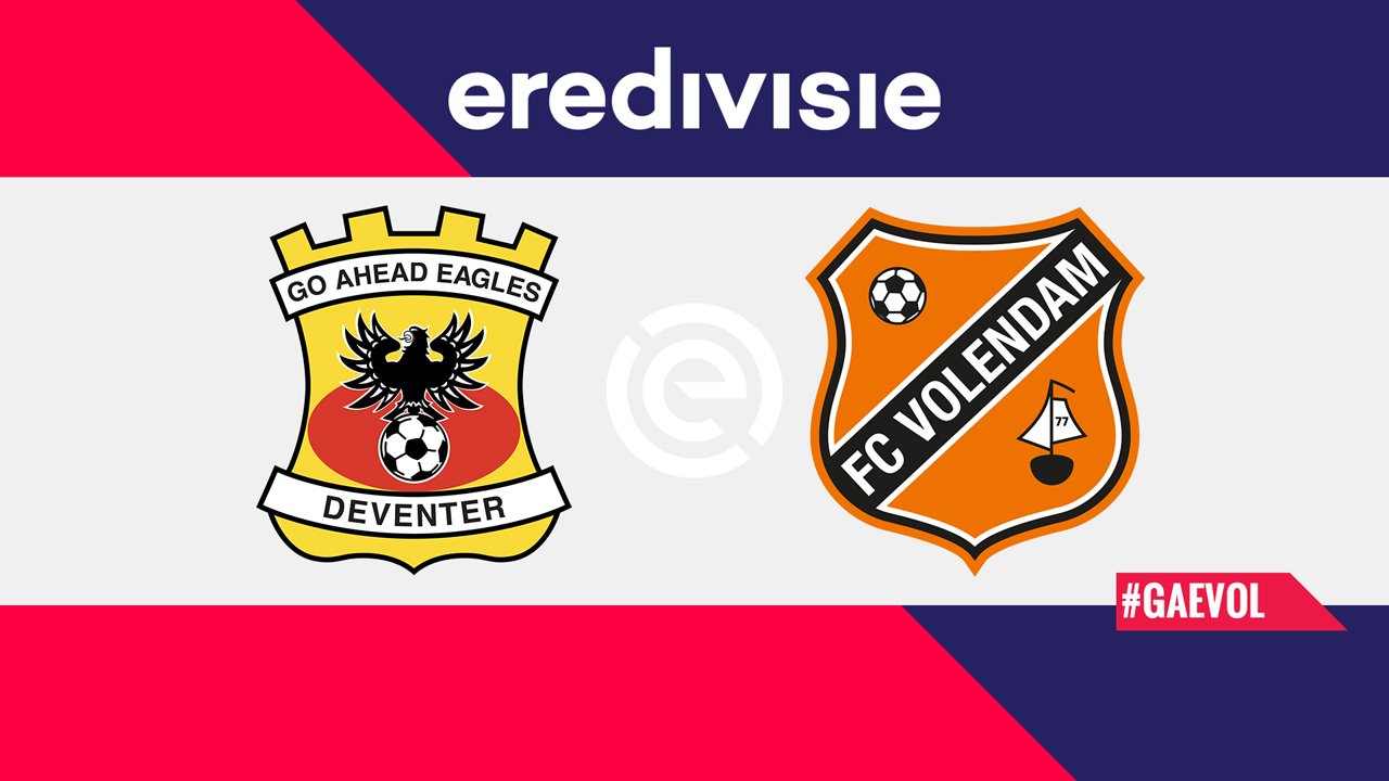 Go Ahead Eagles vs FC Volendam poster Go Ahead Eagles vs FC Volendam poster