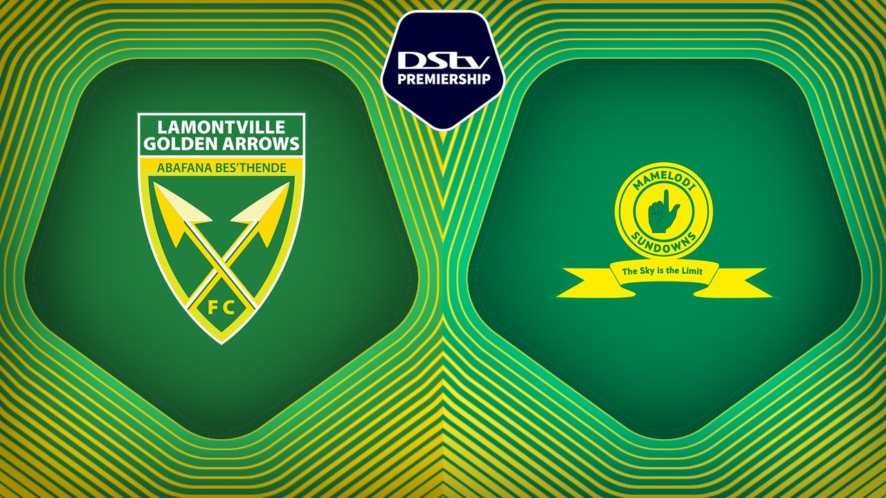 Golden Arrows vs Mamelodi Sundowns poster Golden Arrows vs Mamelodi Sundowns poster