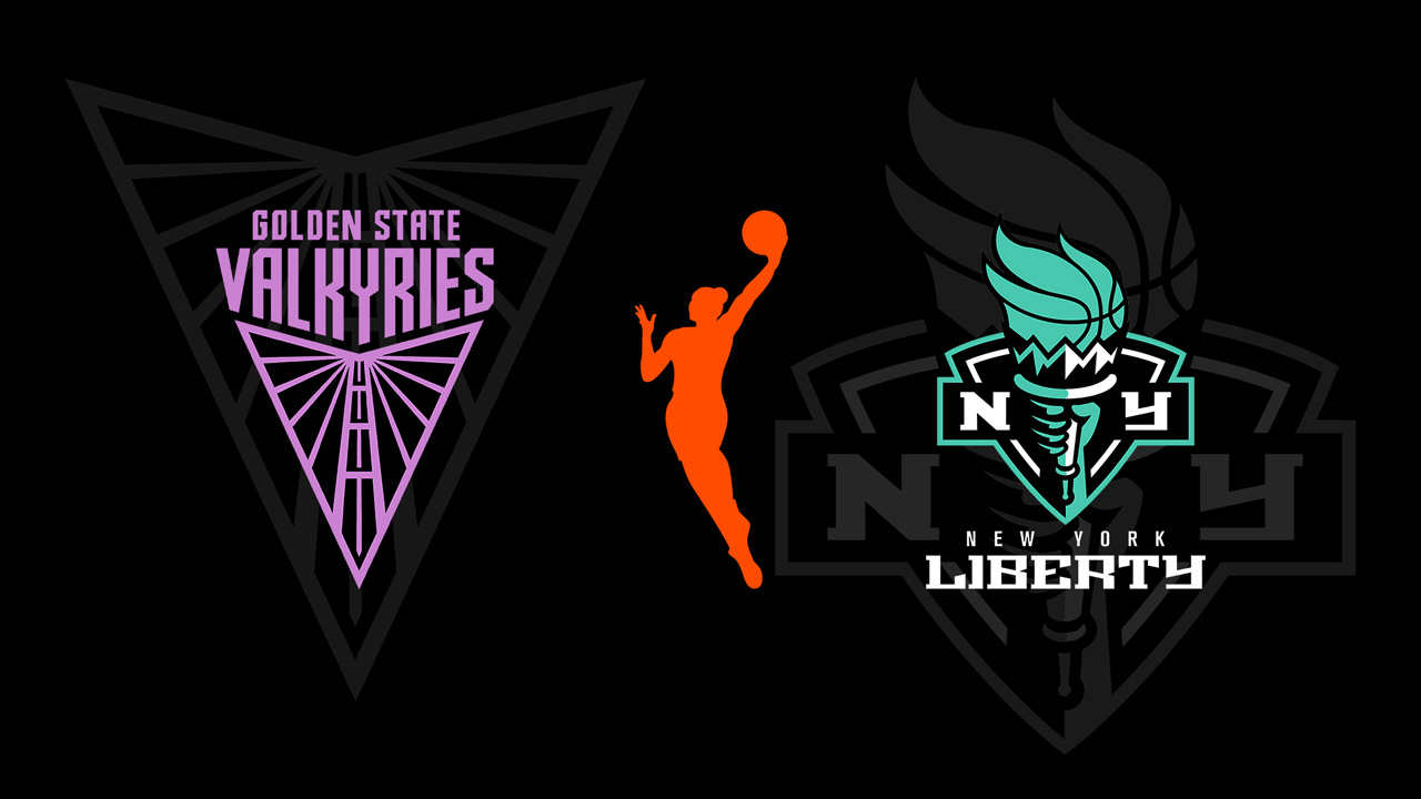 Golden State Valkyries vs New York Liberty poster