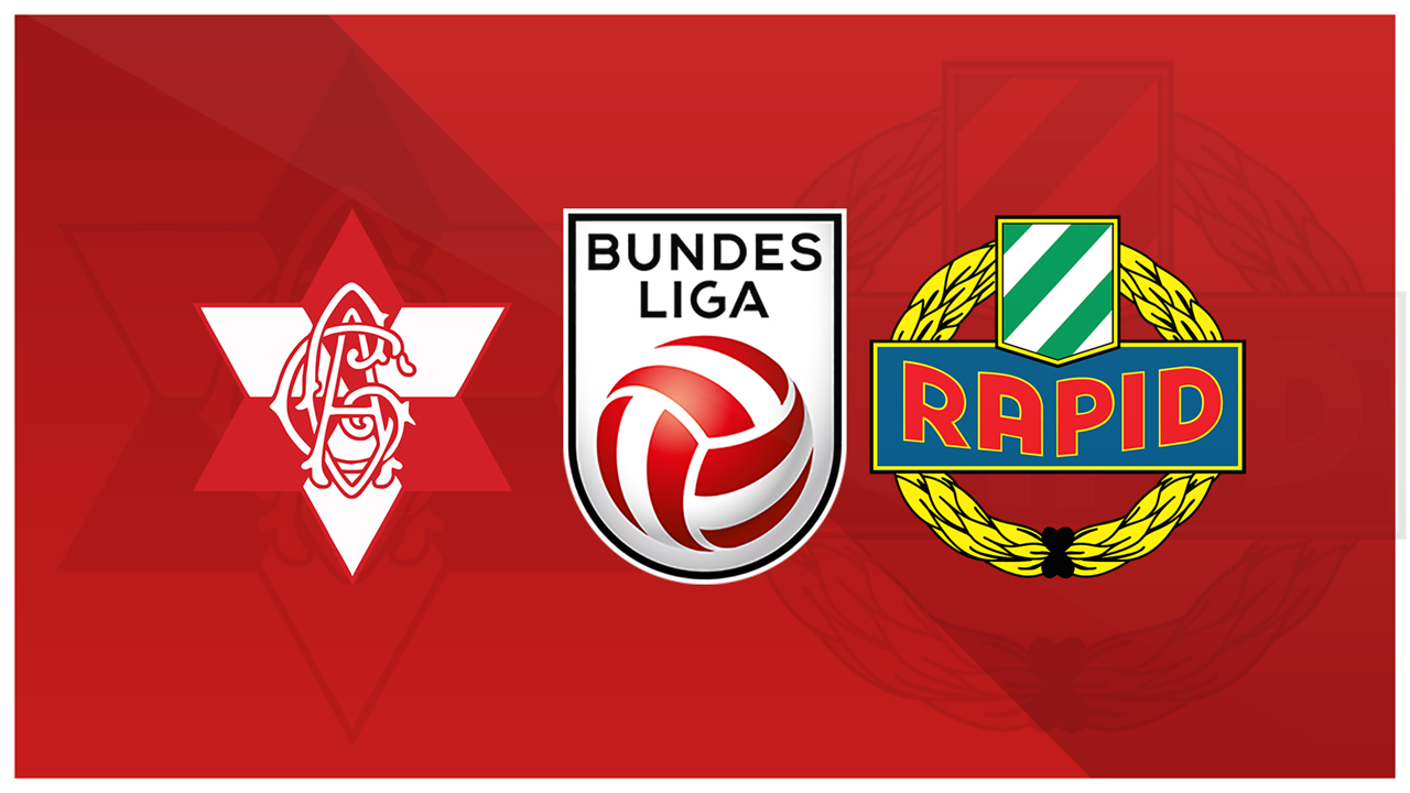 Grazer AK vs Rapid Vienna poster Grazer AK vs Rapid Vienna poster