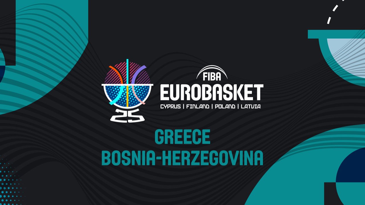 Greece Basketball vs Bosnia-Herzegovina Basketball poster Greece Basketball vs Bosnia-Herzegovina Basketball poster