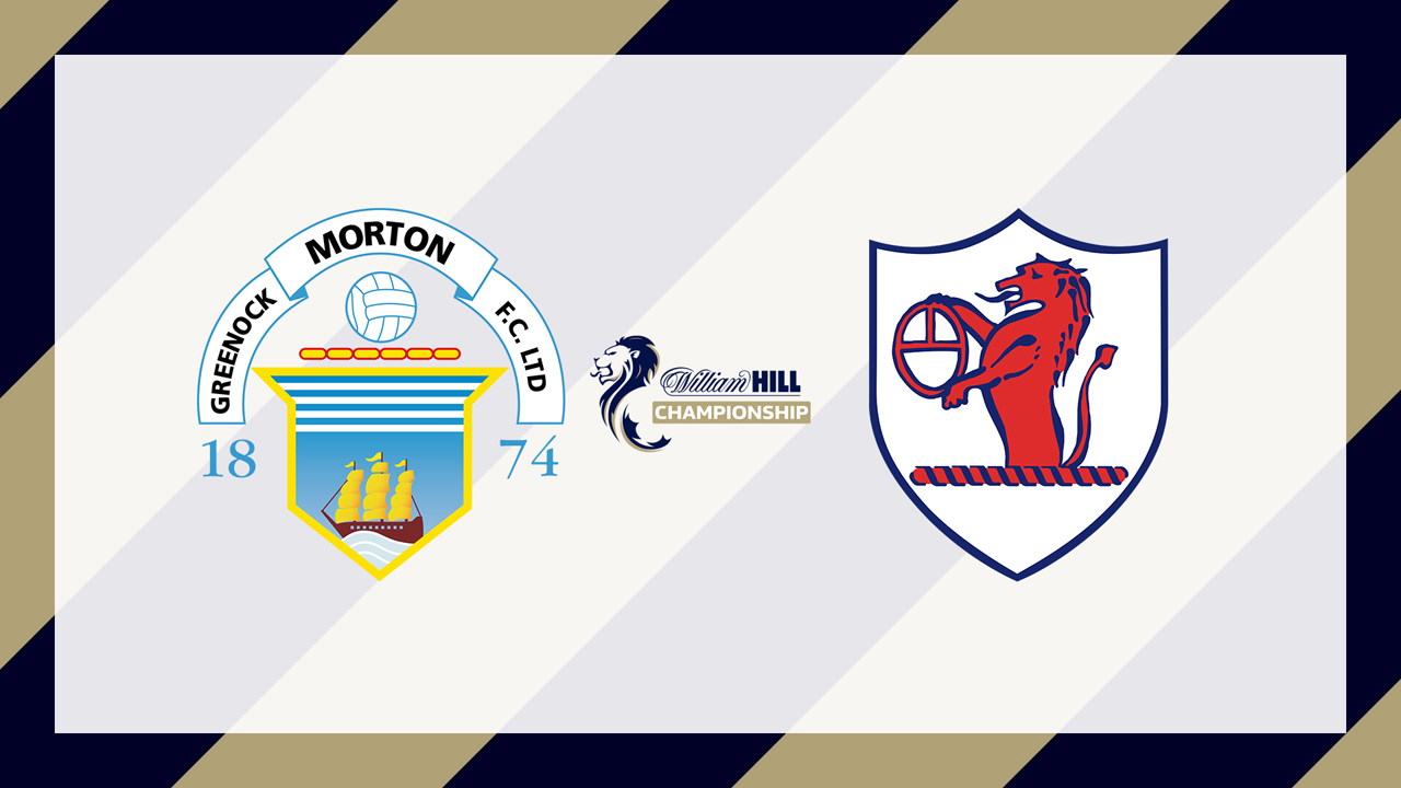 Greenock Morton vs Raith Rovers poster Greenock Morton vs Raith Rovers poster