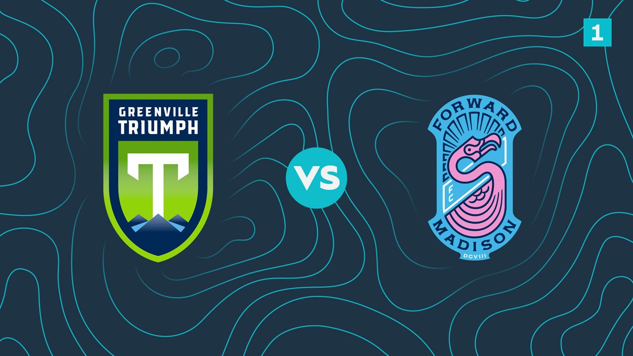 Greenville Triumph vs Forward Madison poster Greenville Triumph vs Forward Madison poster