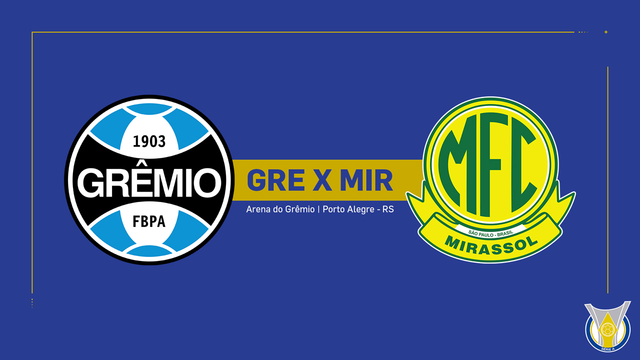 Grêmio vs Mirassol poster
