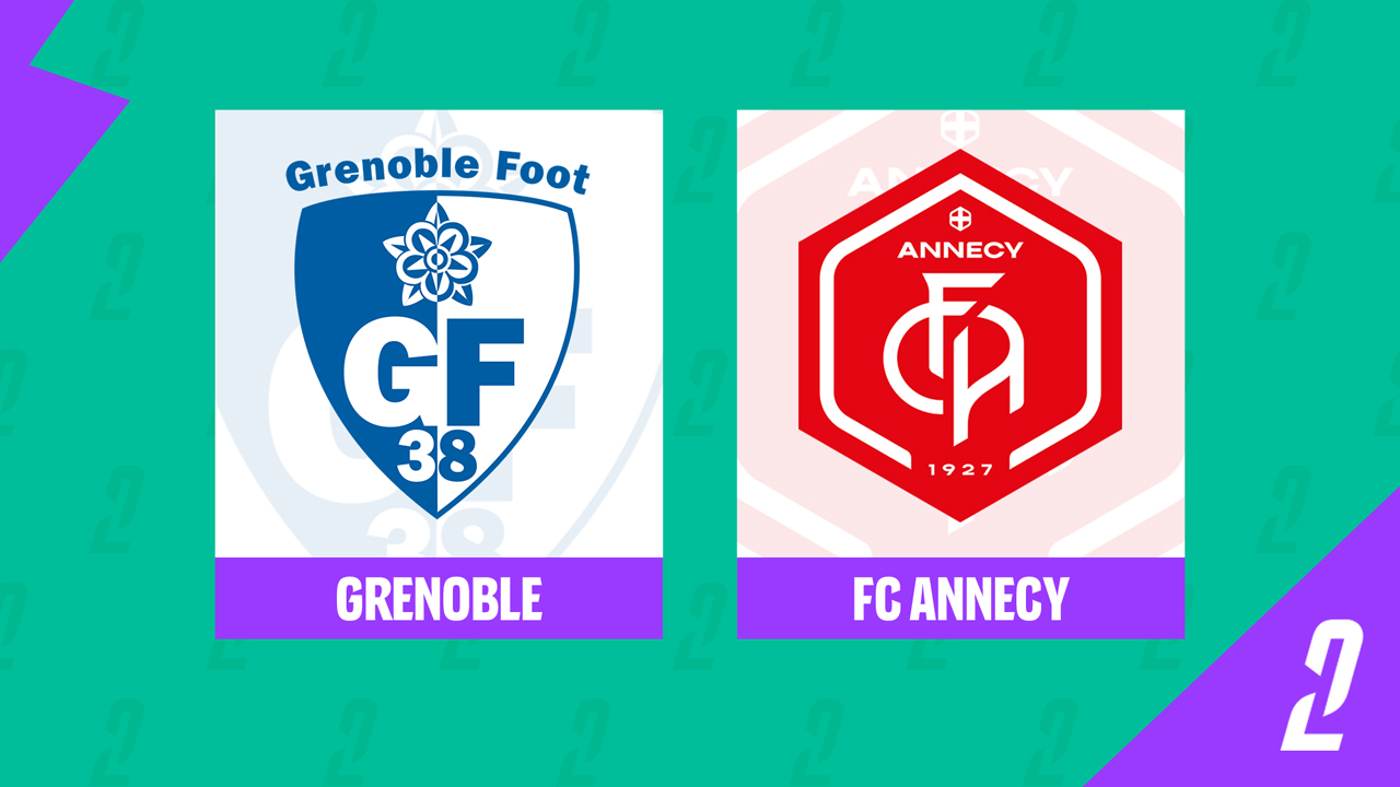 Grenoble vs Annecy poster Grenoble vs Annecy poster