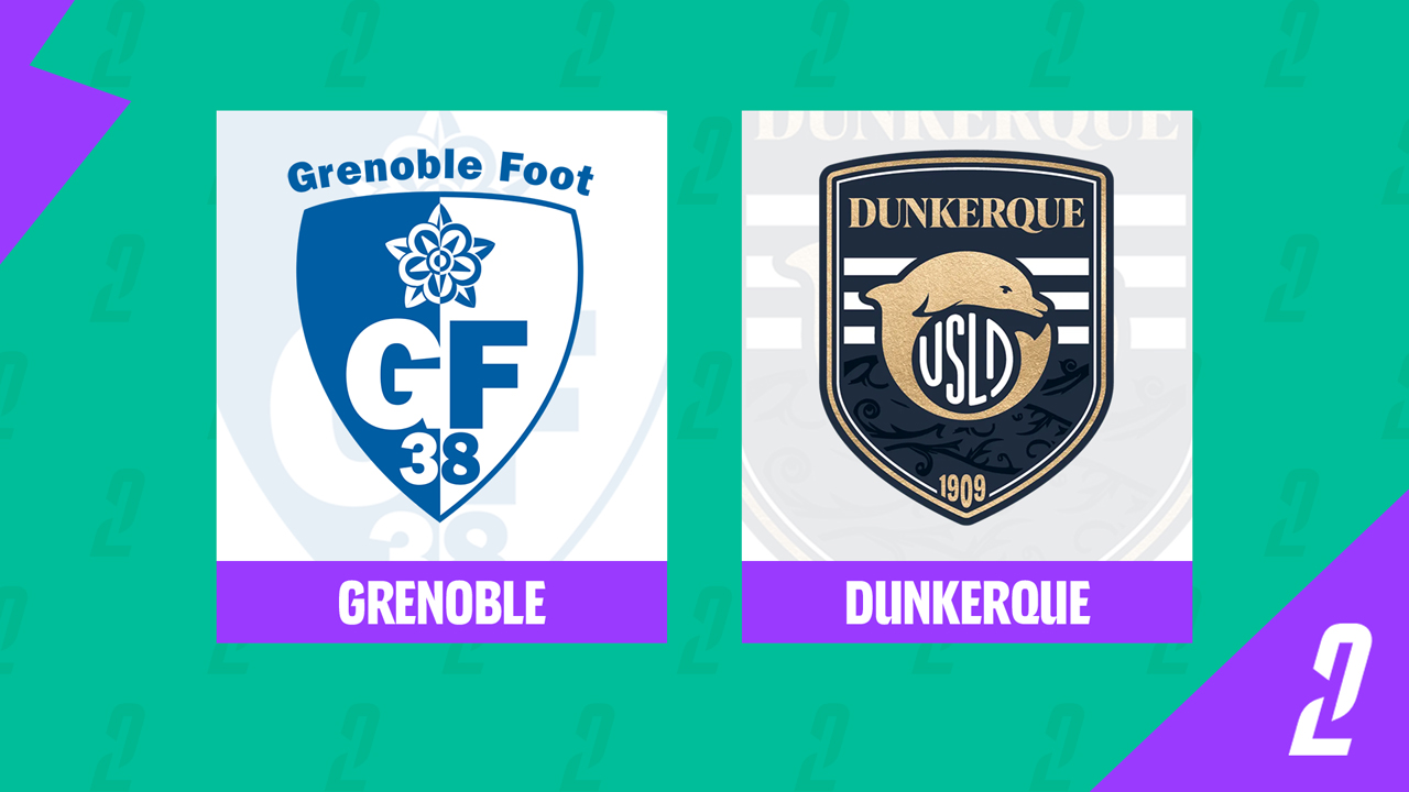 Grenoble vs USL Dunkerque poster Grenoble vs USL Dunkerque poster