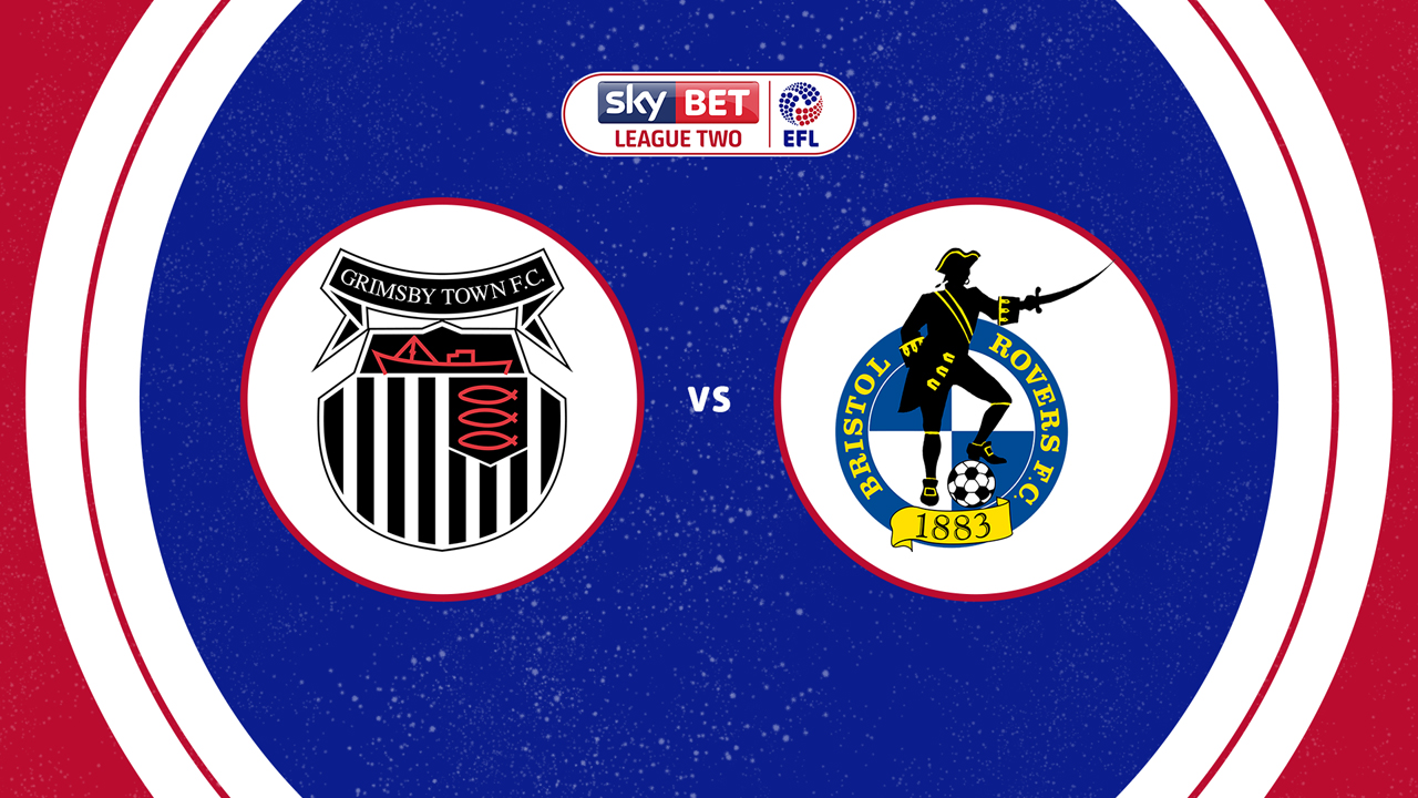 Grimsby Town vs Bristol Rovers poster Grimsby Town vs Bristol Rovers poster