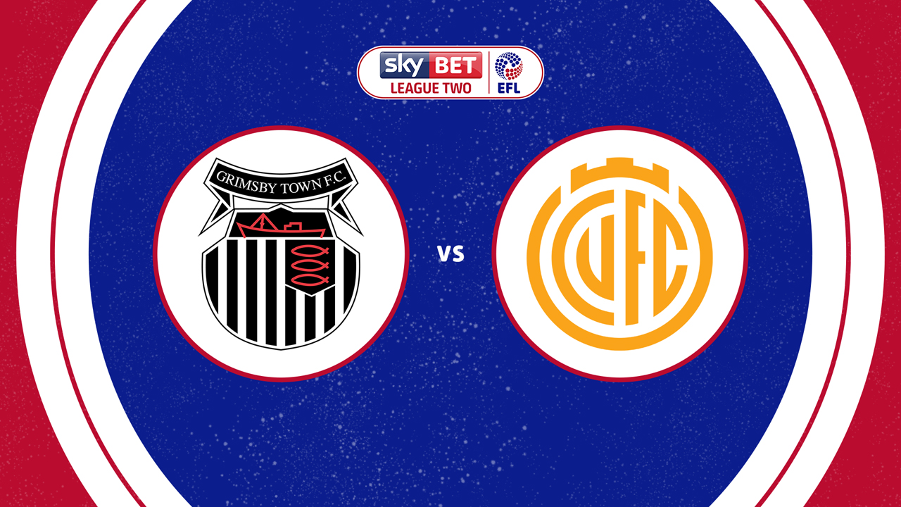 Grimsby Town vs Cambridge United poster Grimsby Town vs Cambridge United poster