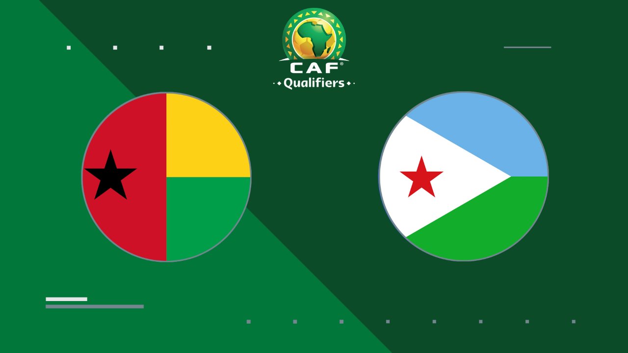 Guinea-Bissau vs Djibouti poster Guinea-Bissau vs Djibouti poster