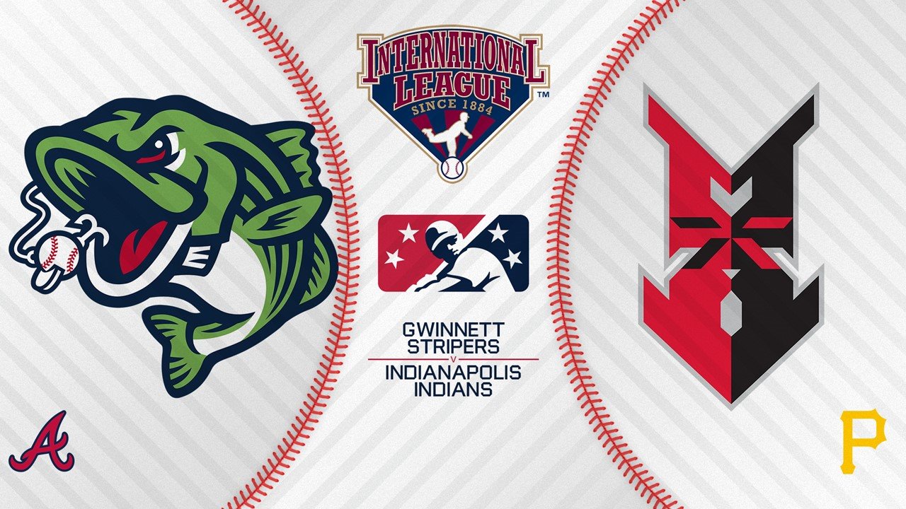 Gwinnett Stripers vs Indianapolis Indians poster Gwinnett Stripers vs Indianapolis Indians poster