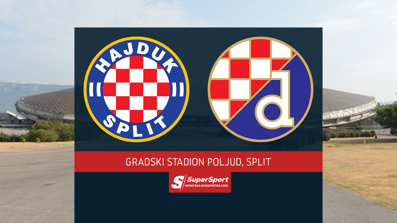 Hajduk Split vs Dinamo Zagreb poster Hajduk Split vs Dinamo Zagreb poster