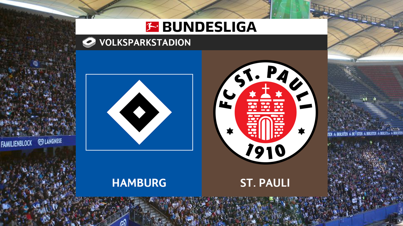 Hamburg vs St Pauli poster Hamburg vs St Pauli poster