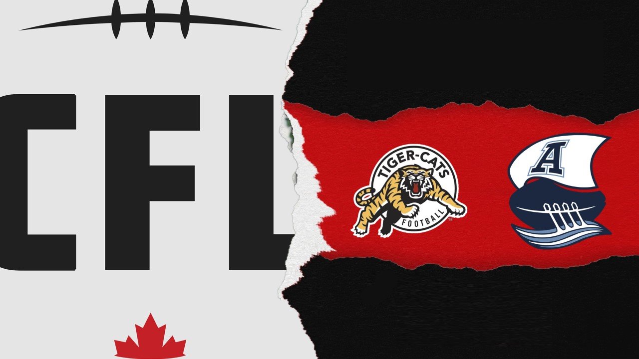 Hamilton Tiger-Cats vs Toronto Argonauts poster Hamilton Tiger-Cats vs Toronto Argonauts poster