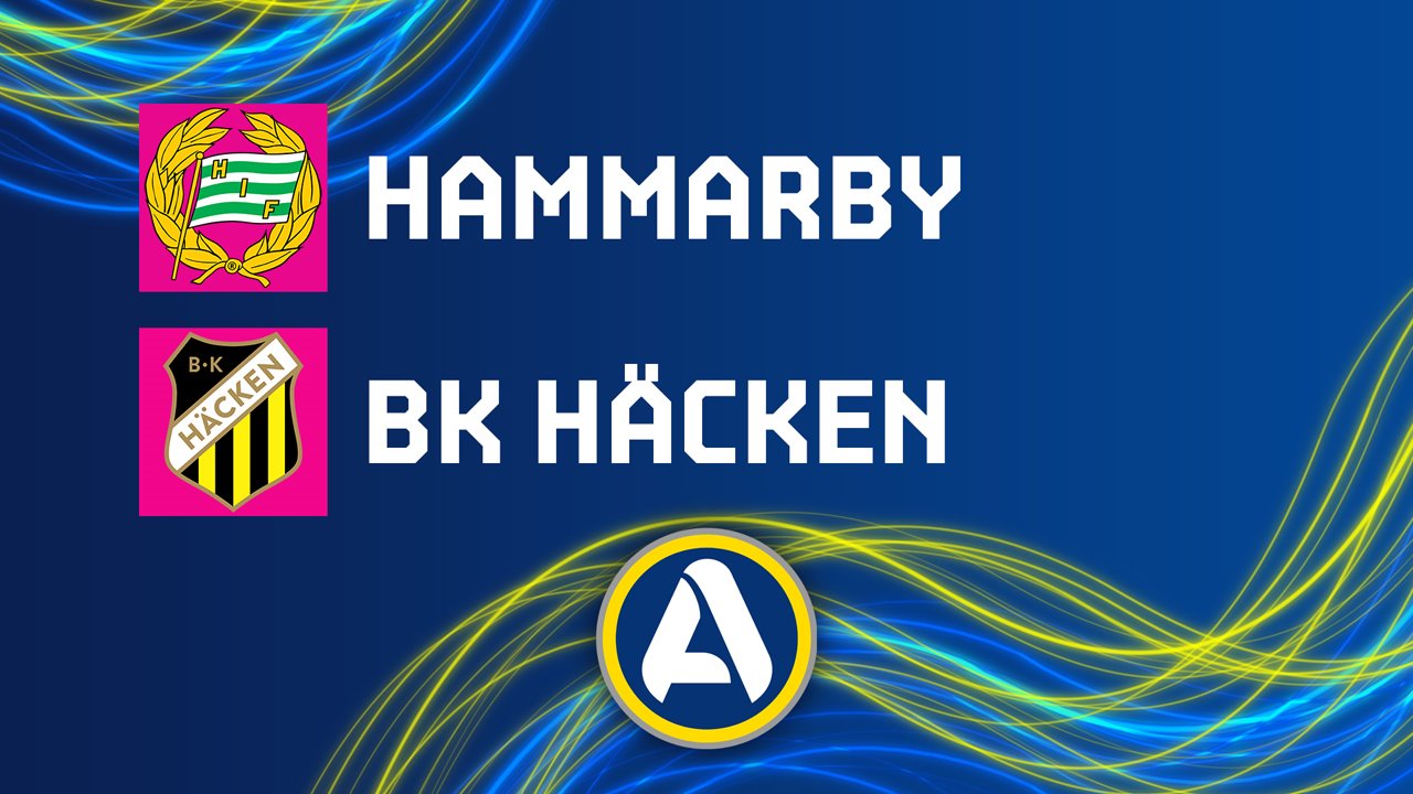 Hammarby vs Hacken poster Hammarby vs Hacken poster
