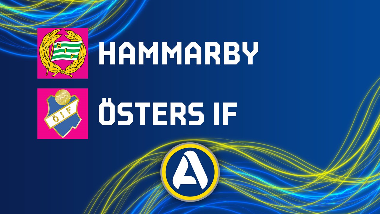 Hammarby vs Osters IF poster Hammarby vs Osters IF poster