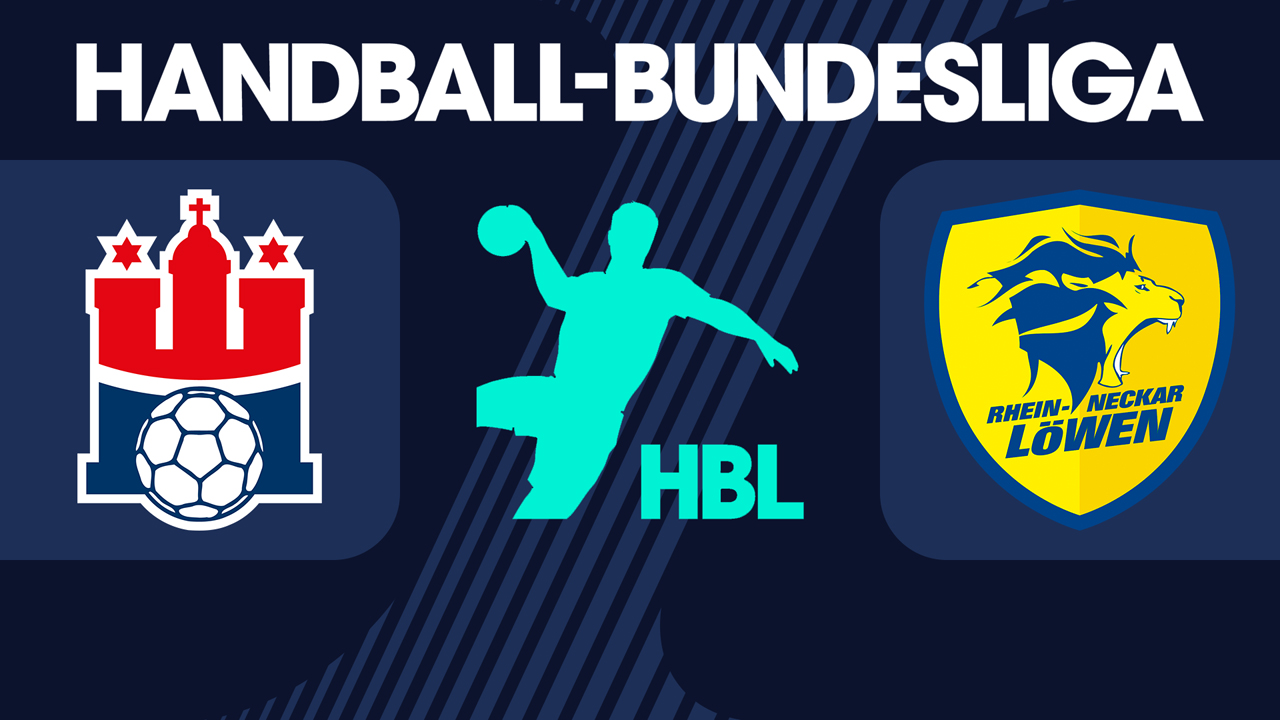 Handball Sport Verein Hamburg vs Rhein-Neckar Löwen poster Handball Sport Verein Hamburg vs Rhein-Neckar Löwen poster