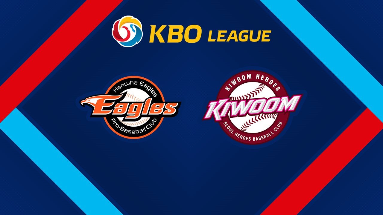 Hanwha Eagles vs Kiwoom Heroes poster Hanwha Eagles vs Kiwoom Heroes poster