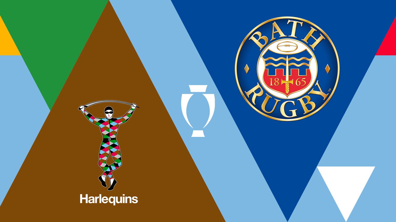 Harlequins vs Bath Rugby poster Harlequins vs Bath Rugby poster