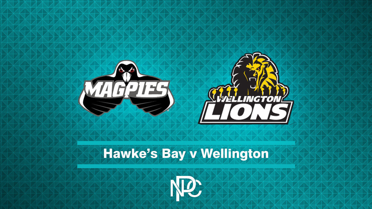 Hawkes Bay vs Wellington poster Hawkes Bay vs Wellington poster