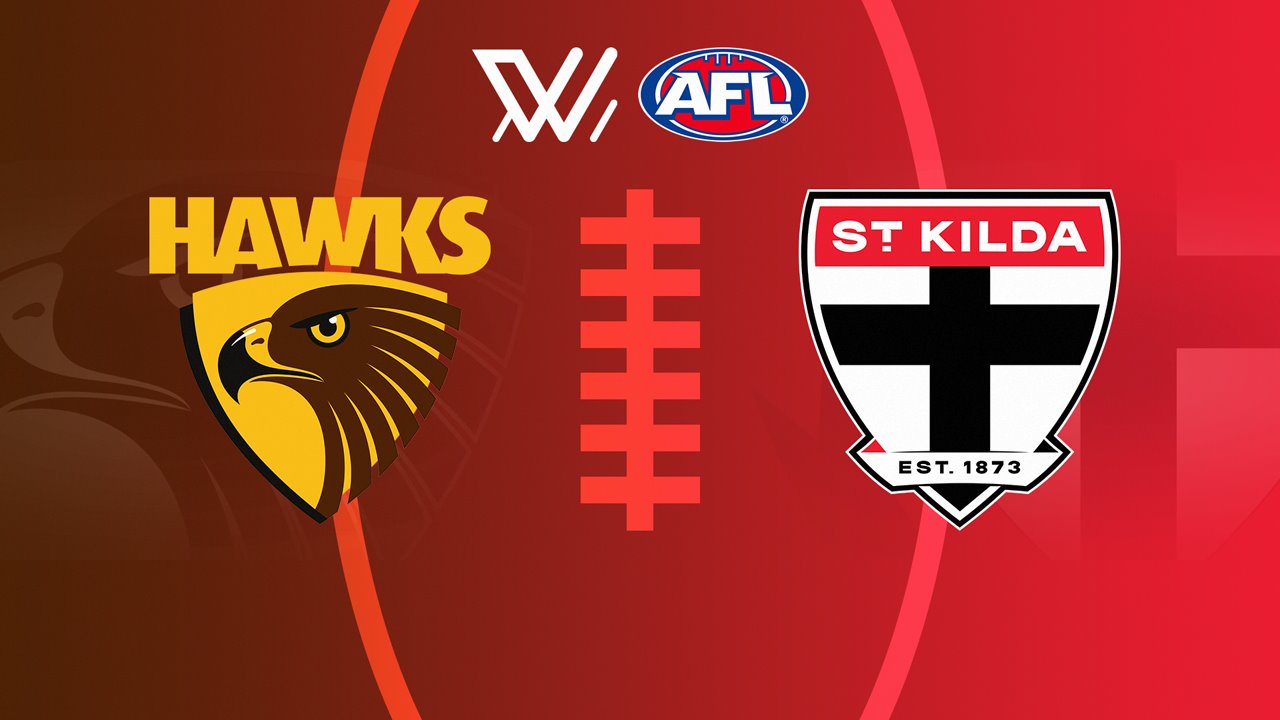 Hawthorn Hawks Women vs St Kilda Saints Women poster Hawthorn Hawks Women vs St Kilda Saints Women poster