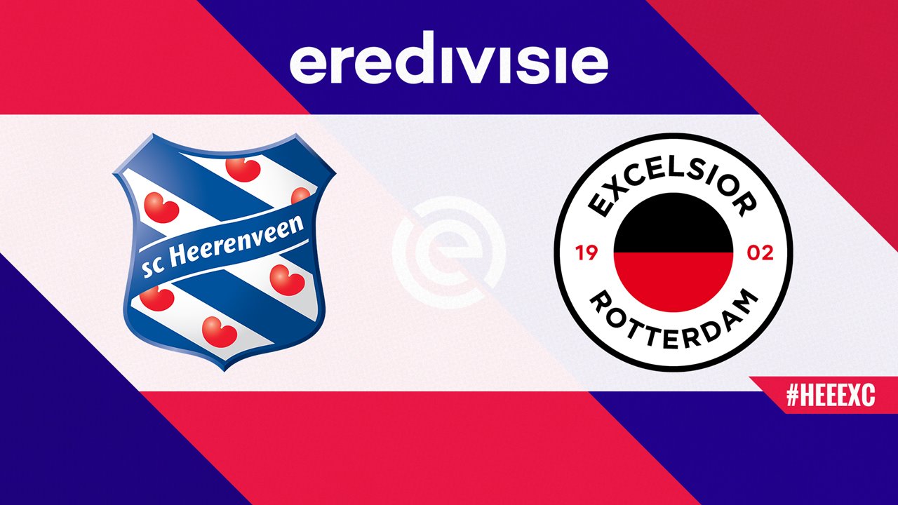 Heerenveen vs Excelsior poster Heerenveen vs Excelsior poster