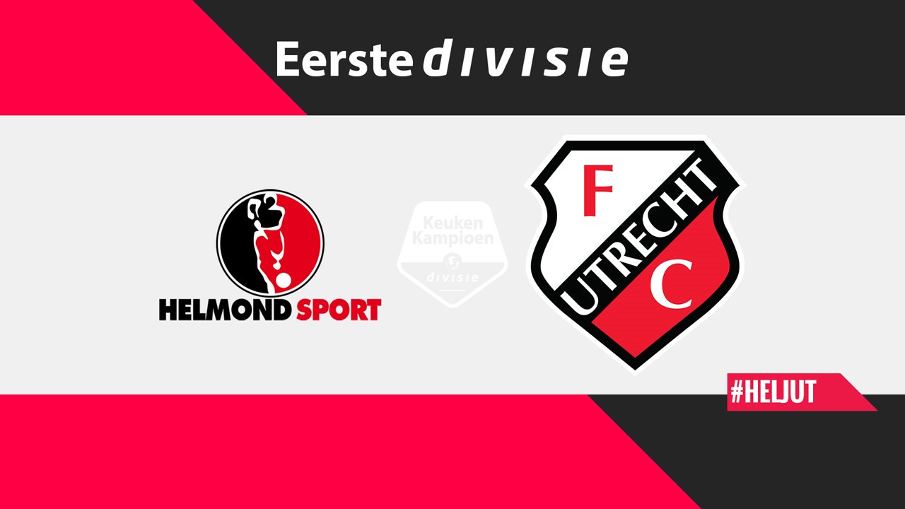 Helmond Sport vs Jong Utrecht poster Helmond Sport vs Jong Utrecht poster