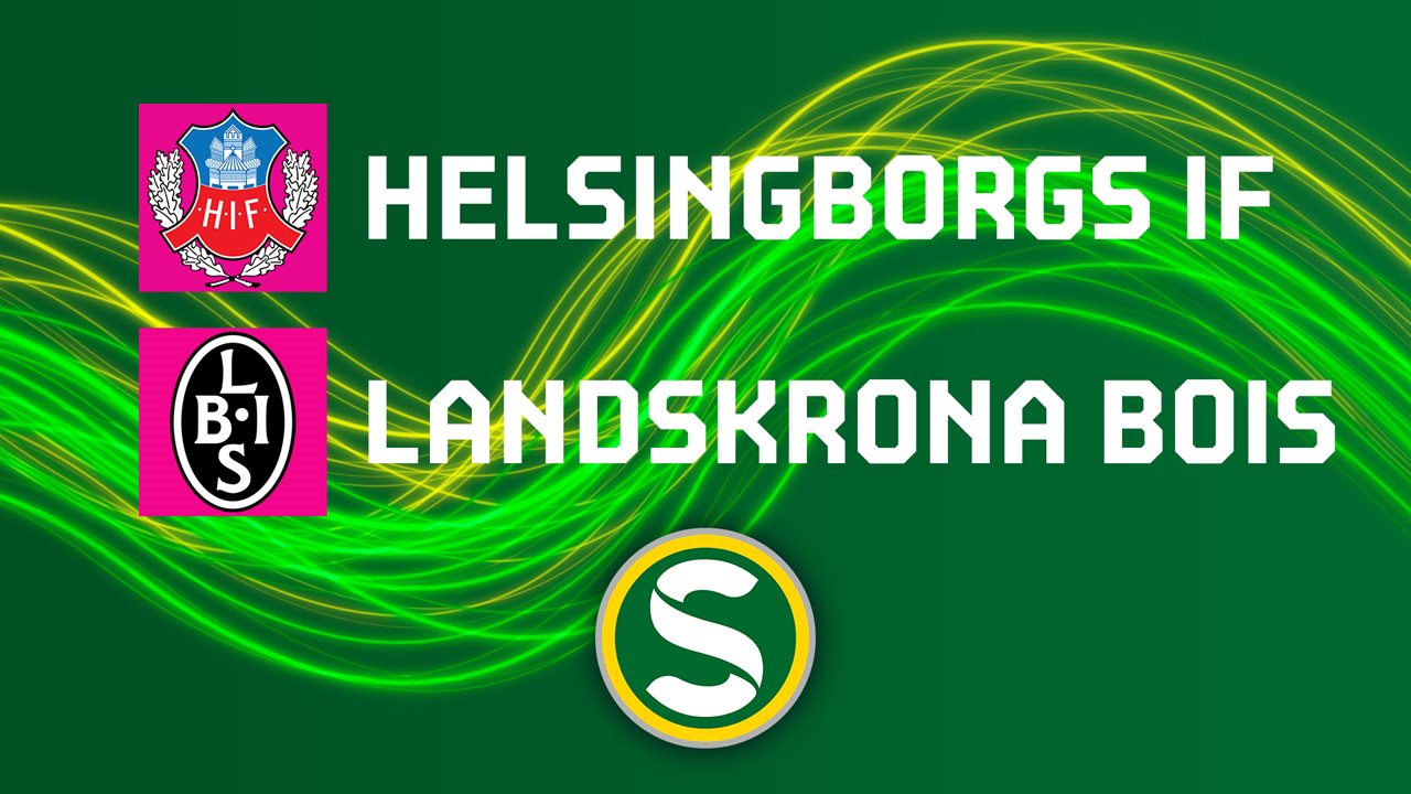 Helsingborg vs Landskrona poster Helsingborg vs Landskrona poster