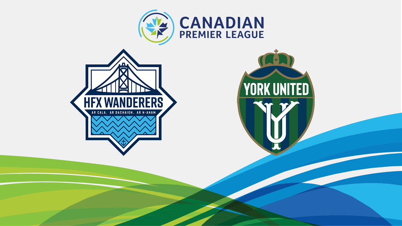 HFX Wanderers vs York United poster HFX Wanderers vs York United poster