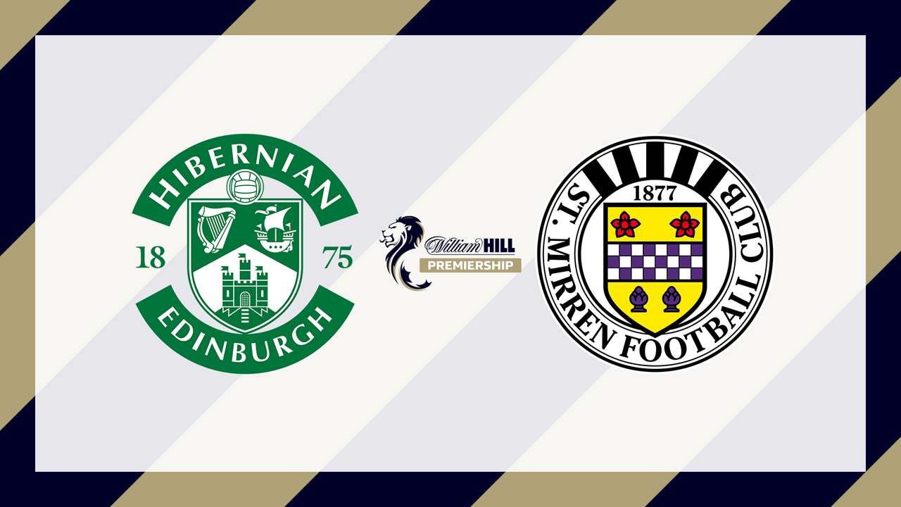 Hibernian vs St Mirren poster Hibernian vs St Mirren poster