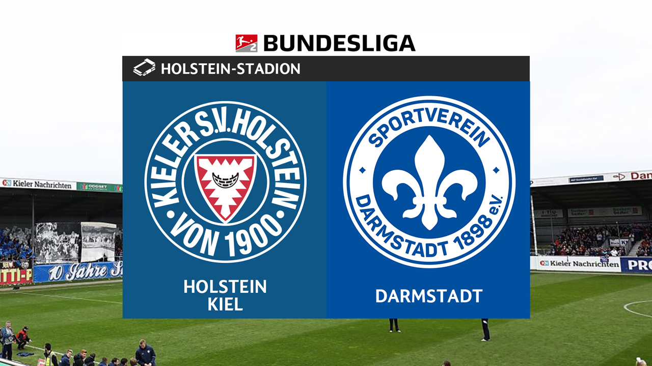 Holstein Kiel vs Darmstadt poster Holstein Kiel vs Darmstadt poster