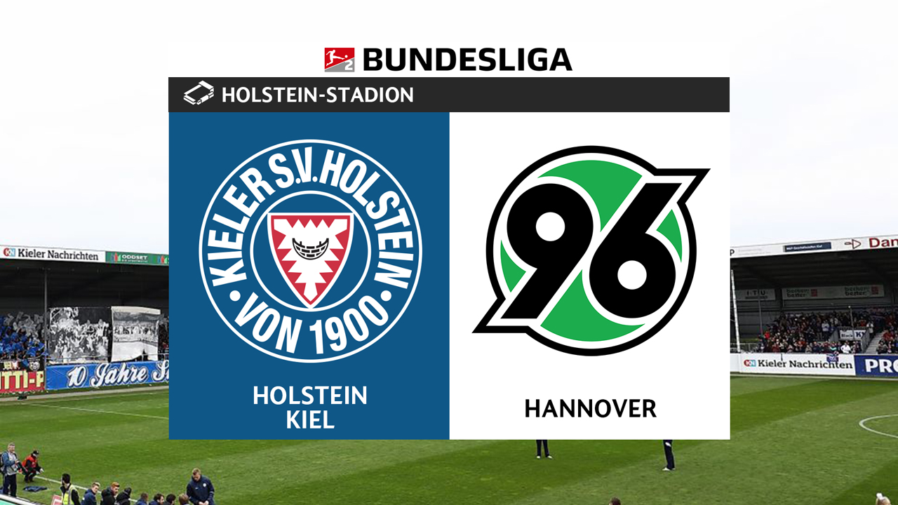 Holstein Kiel vs Hannover poster