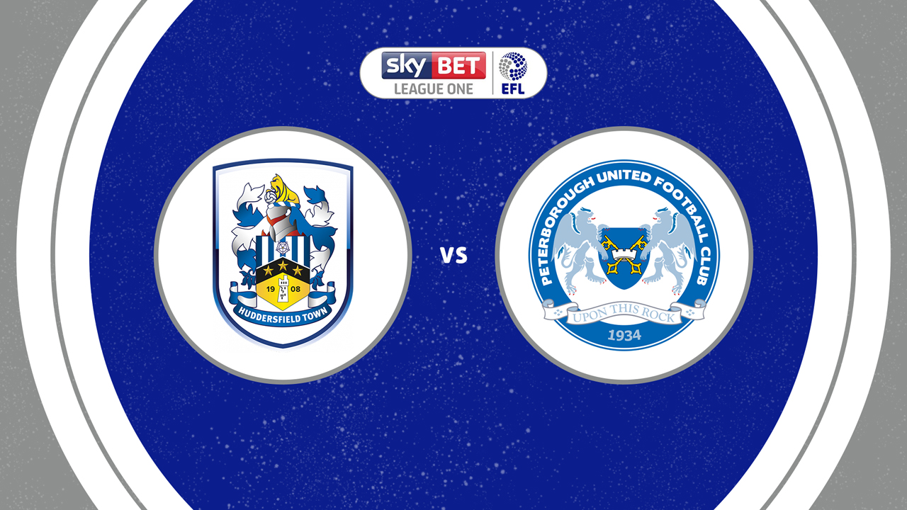 Huddersfield Town vs Peterborough United poster Huddersfield Town vs Peterborough United poster