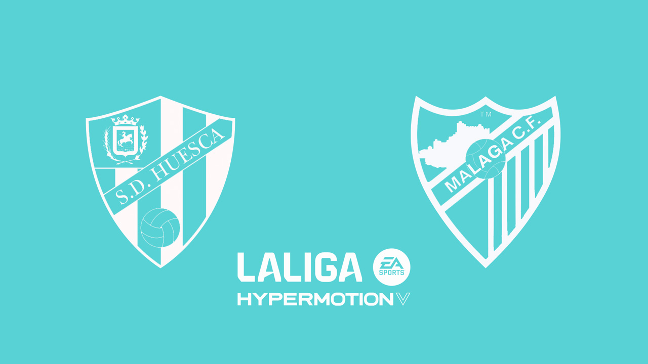 Huesca vs Málaga poster Huesca vs Málaga poster