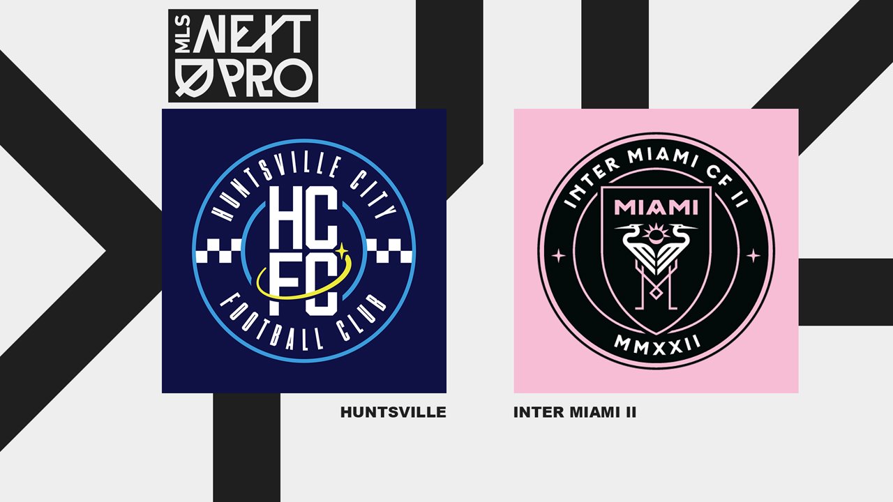Huntsville City vs Inter Miami II poster Huntsville City vs Inter Miami II poster