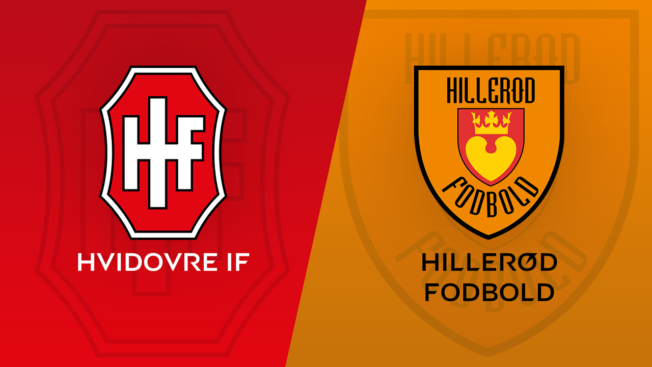 Hvidovre IF vs Hillerød poster Hvidovre IF vs Hillerød poster