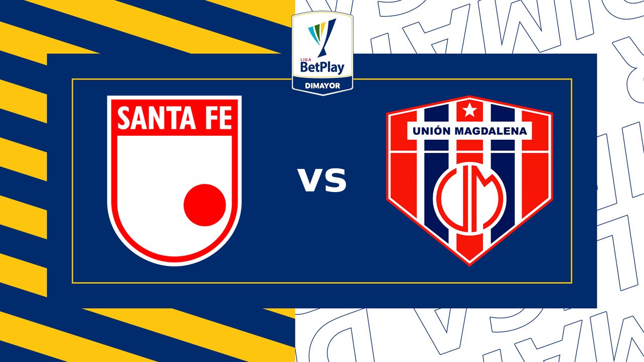 Independiente Santa Fe vs Unión Magdalena poster Independiente Santa Fe vs Unión Magdalena poster