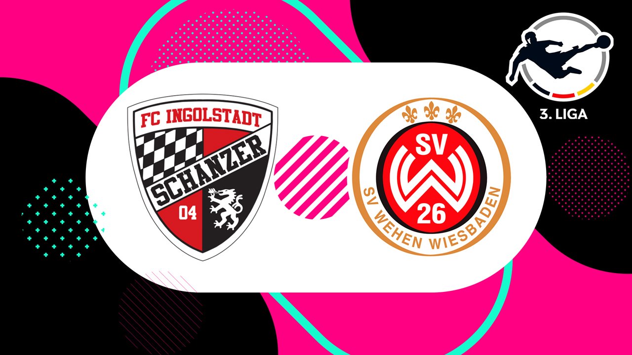 Ingolstadt vs Wehen Wiesbaden poster