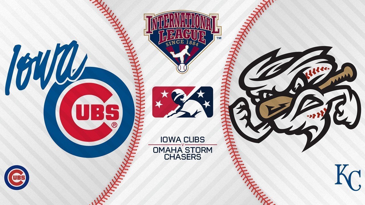 Iowa Cubs vs Omaha Storm Chasers poster Iowa Cubs vs Omaha Storm Chasers poster