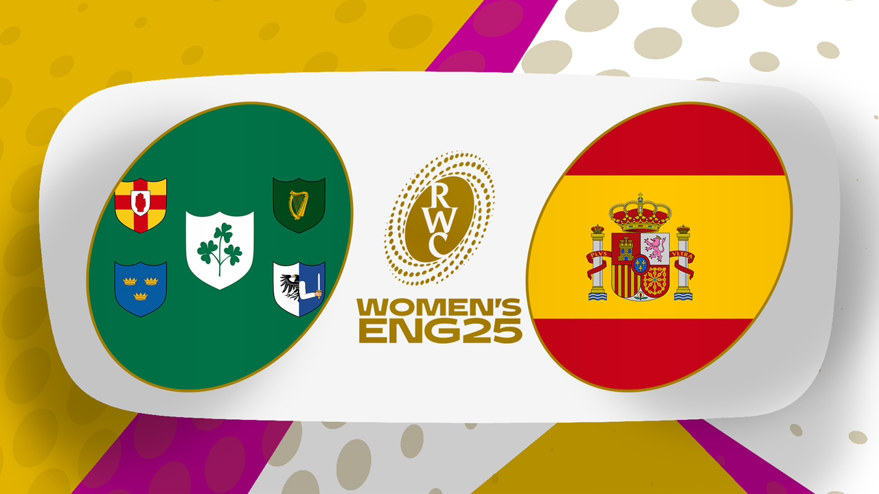 Ireland Rugby Women vs Spain Rugby Women poster Ireland Rugby Women vs Spain Rugby Women poster