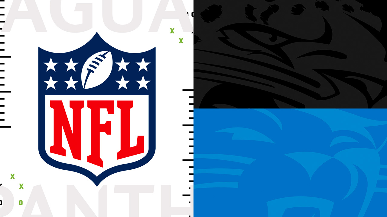 Jacksonville Jaguars vs Carolina Panthers poster Jacksonville Jaguars vs Carolina Panthers poster