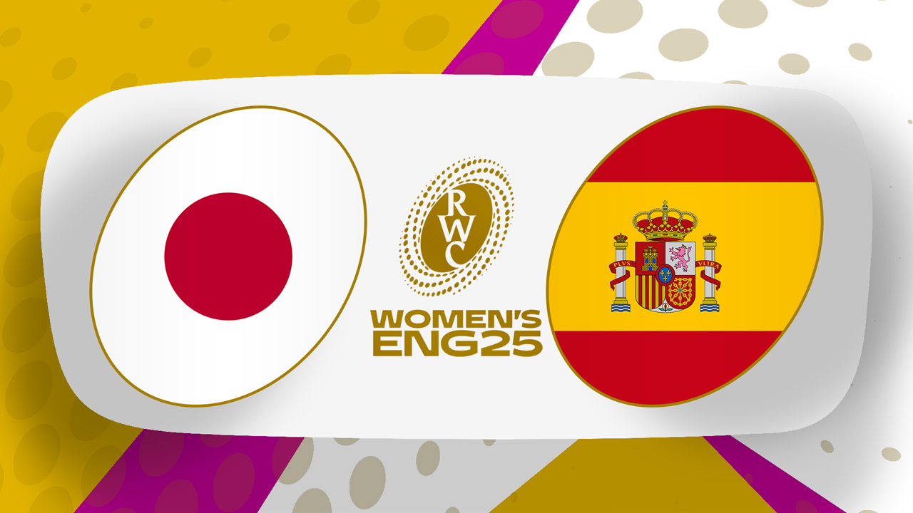 Japan Rugby Women vs Spain Rugby Women poster Japan Rugby Women vs Spain Rugby Women poster