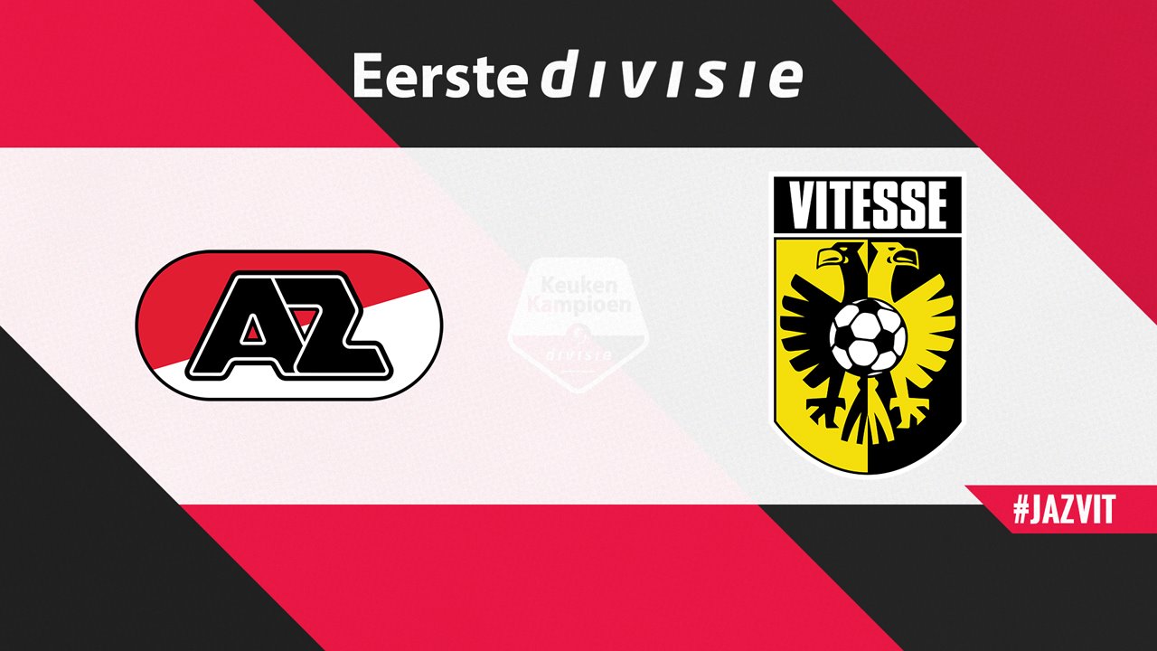 Jong AZ vs Vitesse poster Jong AZ vs Vitesse poster