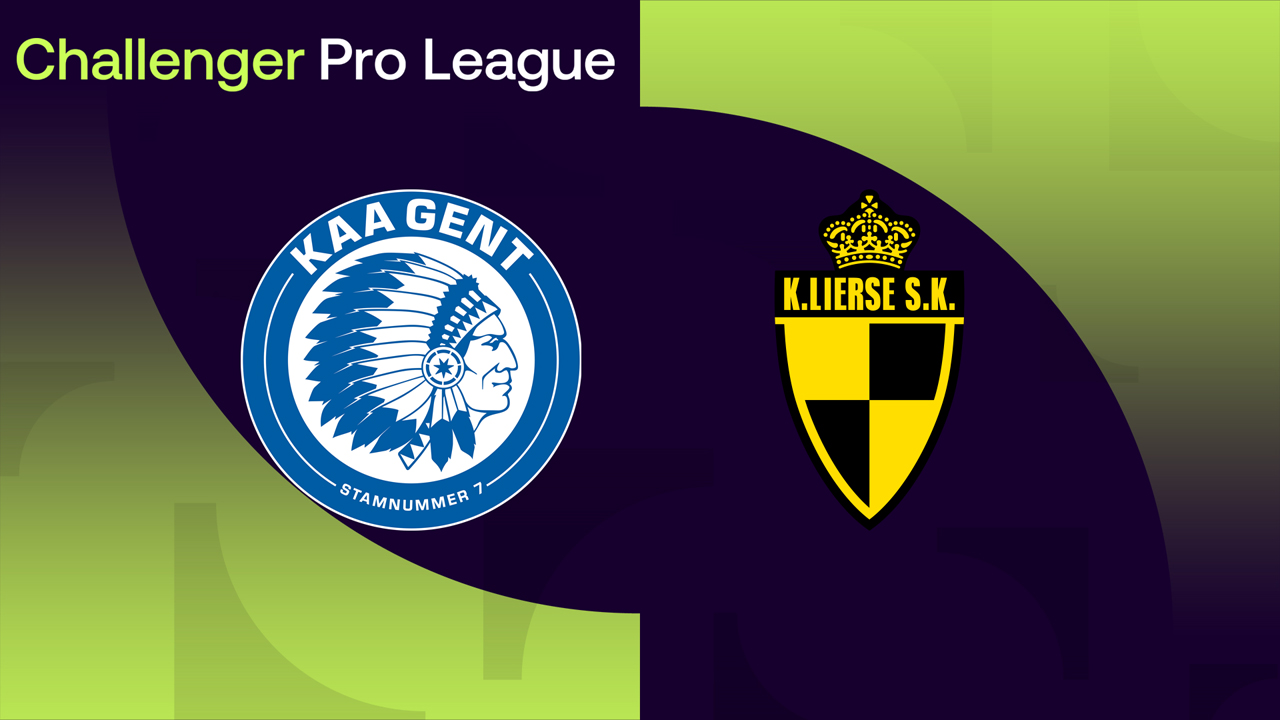 Jong Gent vs Lierse poster Jong Gent vs Lierse poster