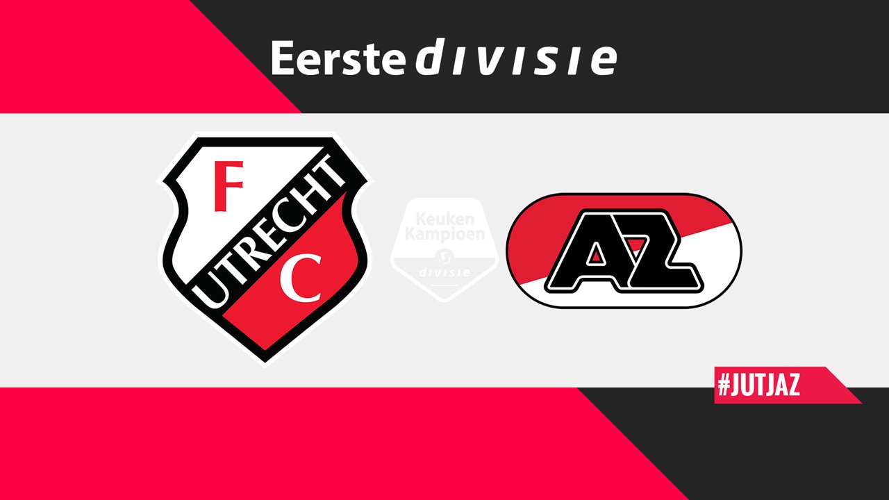 Jong Utrecht vs Jong AZ poster Jong Utrecht vs Jong AZ poster