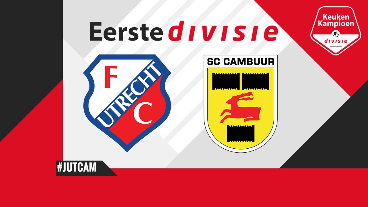 Jong Utrecht vs SC Cambuur poster Jong Utrecht vs SC Cambuur poster