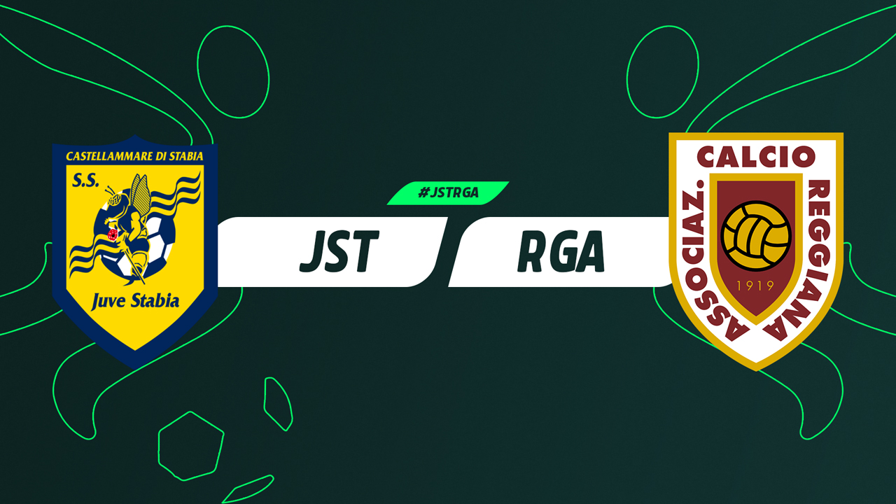 Juve Stabia vs Reggiana poster Juve Stabia vs Reggiana poster