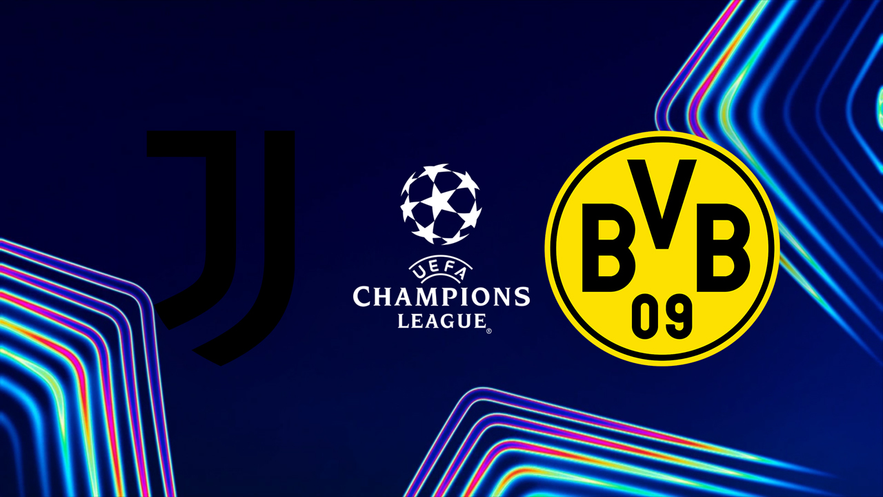 Juventus vs Borussia Dortmund poster Juventus vs Borussia Dortmund poster