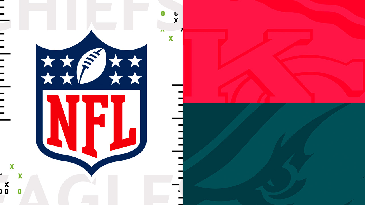 Kansas City Chiefs vs Philadelphia Eagles poster Kansas City Chiefs vs Philadelphia Eagles poster