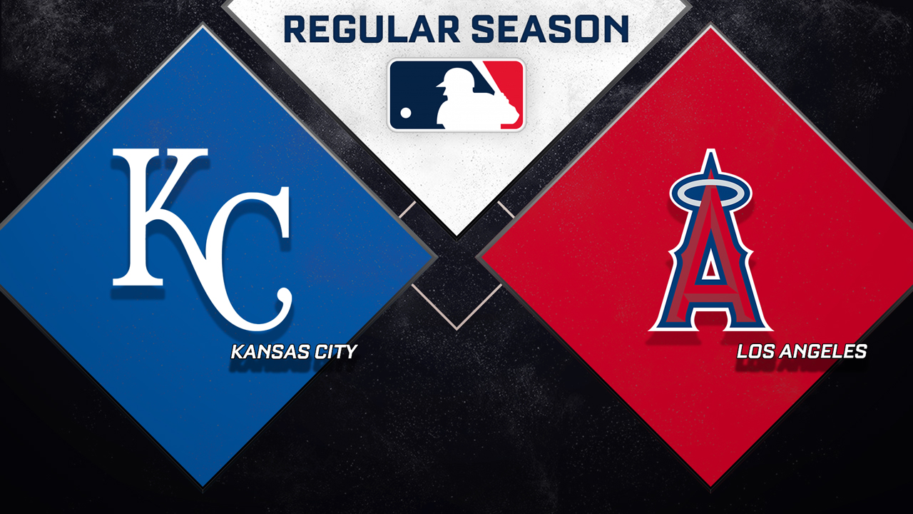 Kansas City Royals vs Los Angeles Angels poster Kansas City Royals vs Los Angeles Angels poster